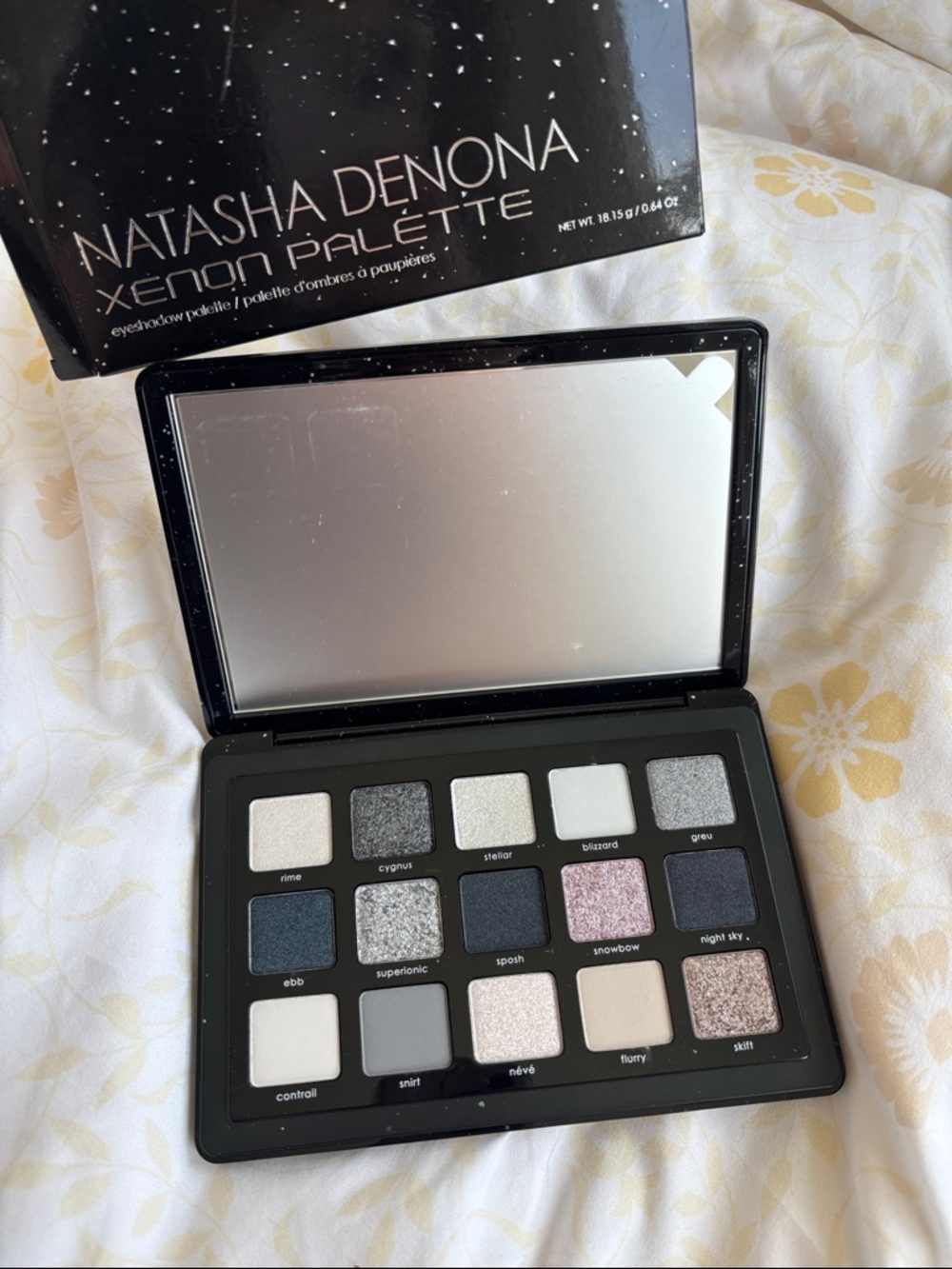 Natasha Denona Xenon Palette — Black with White Speckle - Picture 2 of 2